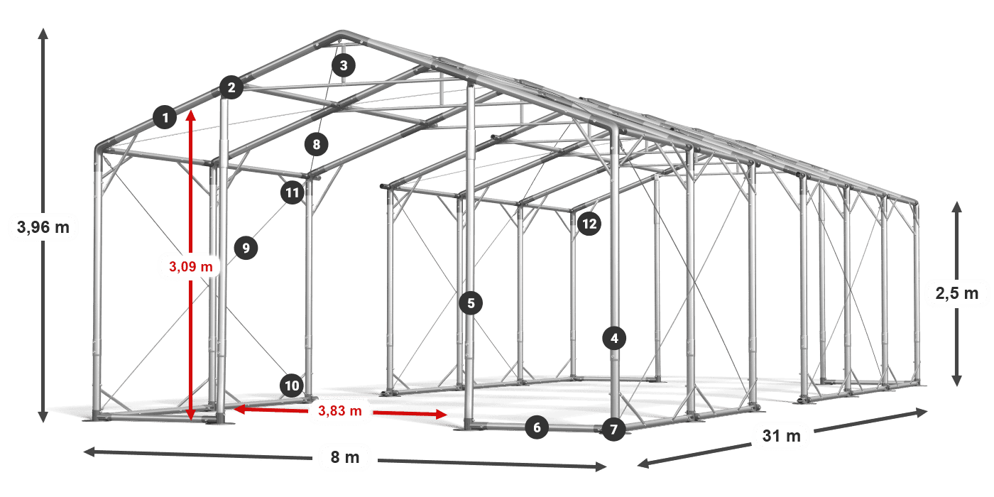 POLAR légende 2.5m-4m