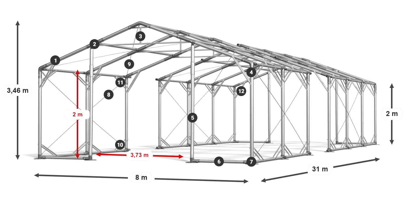 POLAR PLUS légende 2m
