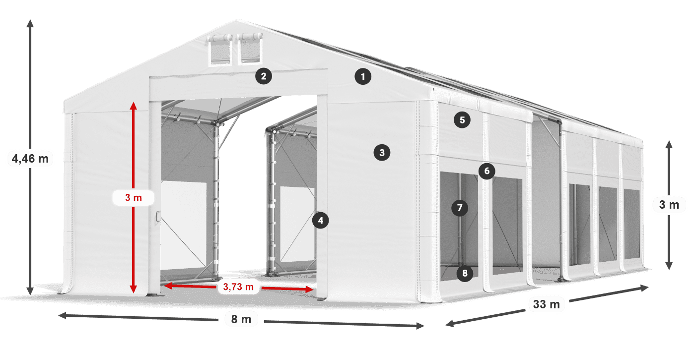 IMST 580 PVC légende 3m