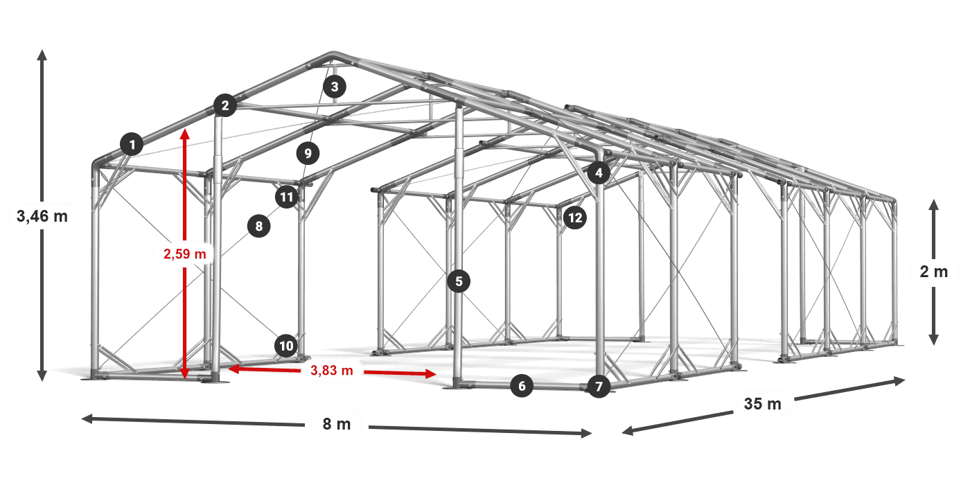 POLAR PLUS légende 2m