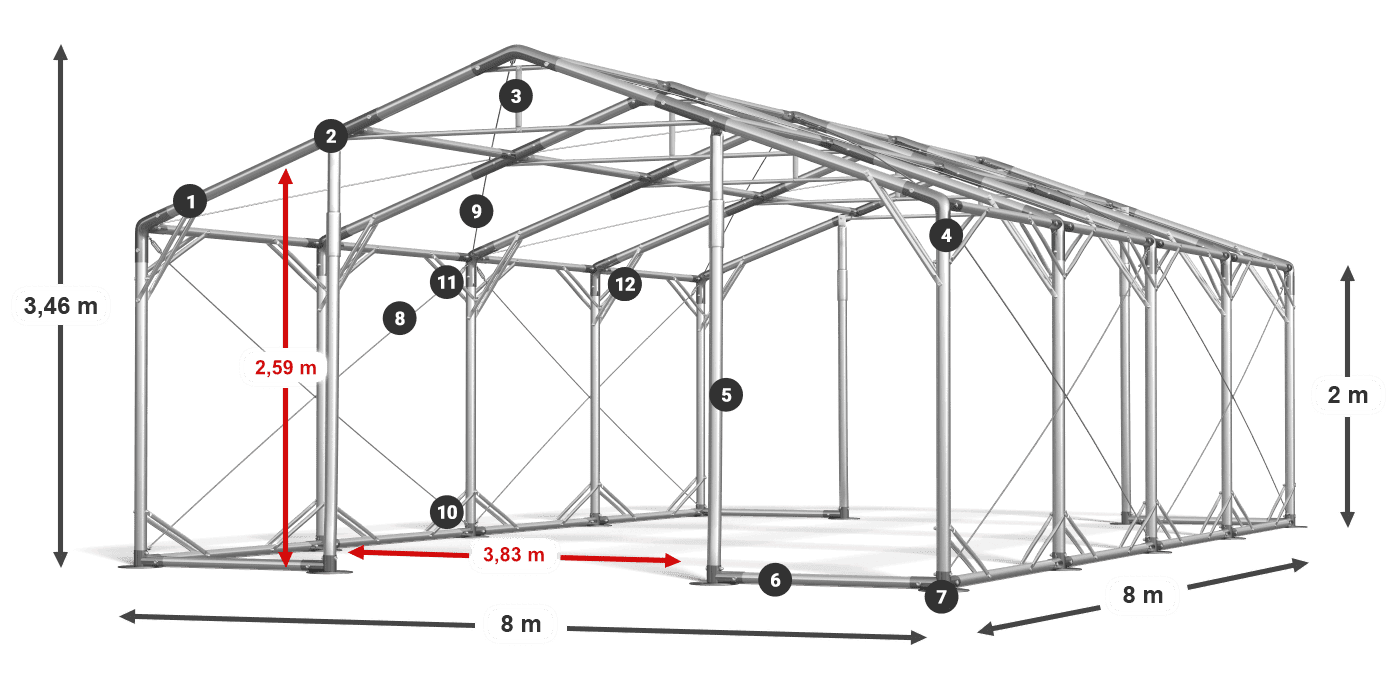 POLAR PLUS légende 2m