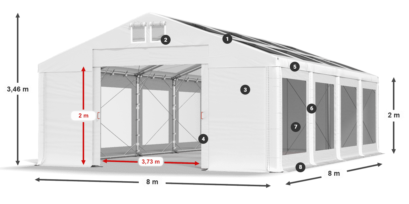 IMST 580 PVC légende 2m