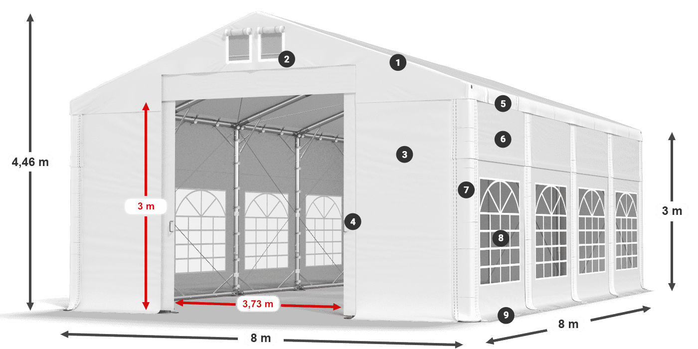 IFR 620 PVC légende 3m