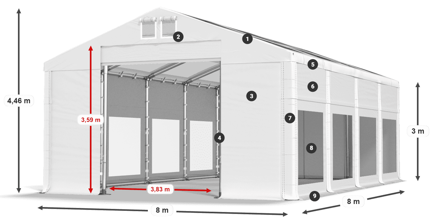 IMST 580 PVC légende 3m