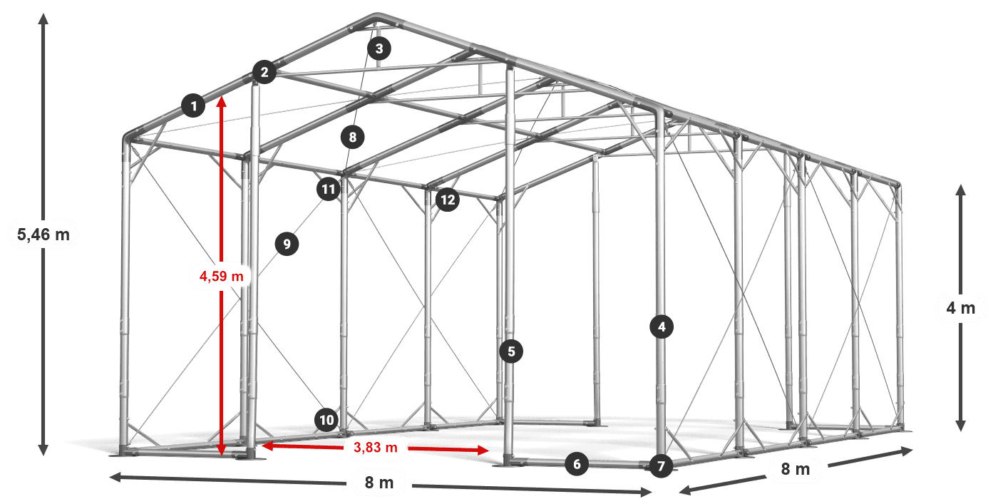 POLAR légende 2.5m-4m