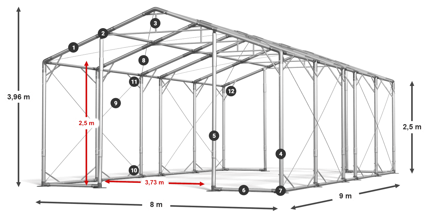 POLAR légende 2.5m-4m