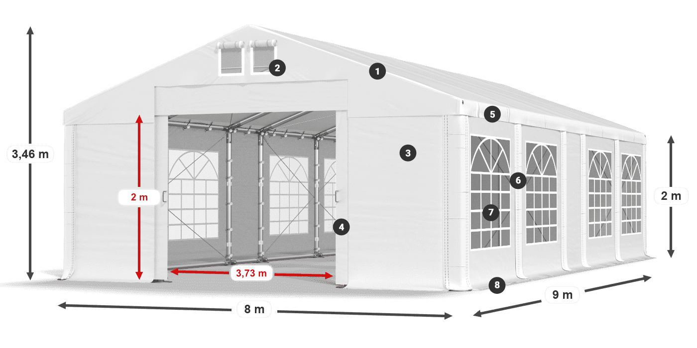 IFR 620 PVC légende 2m