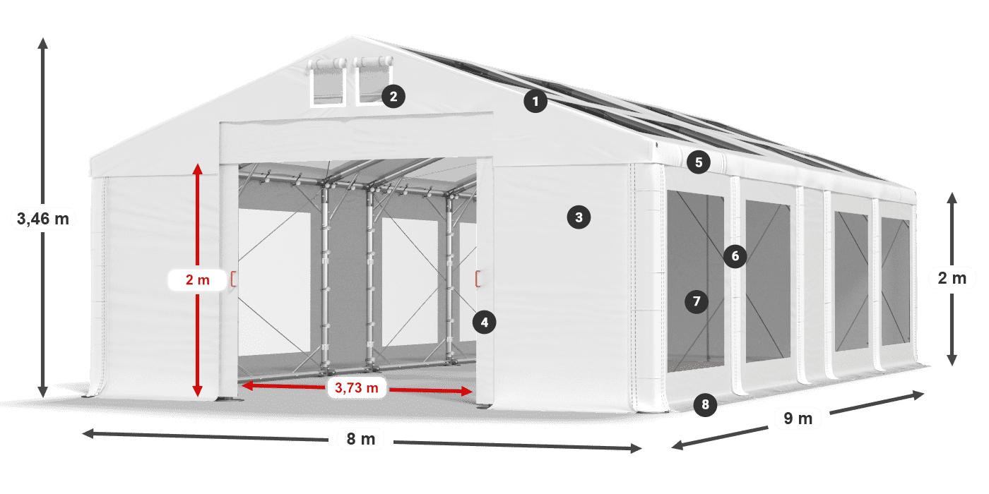 IMST 580 PVC légende 2m