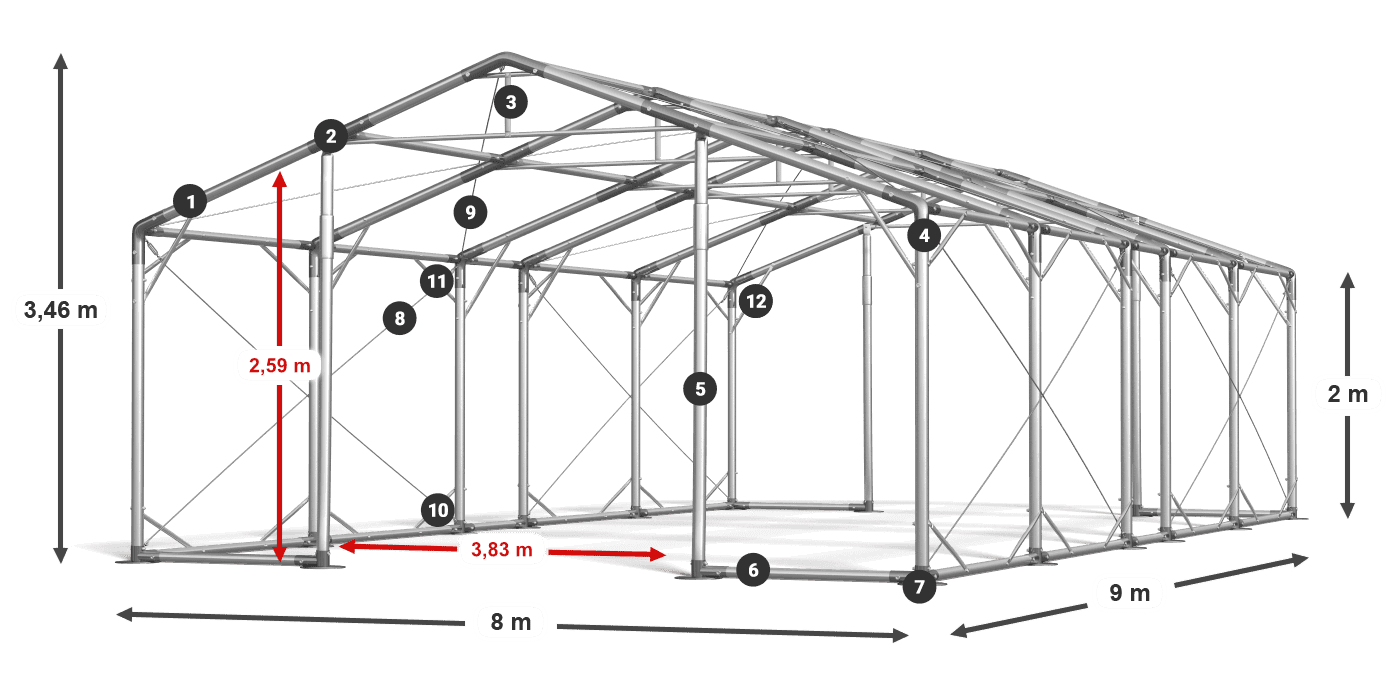 POLAR légende 2m