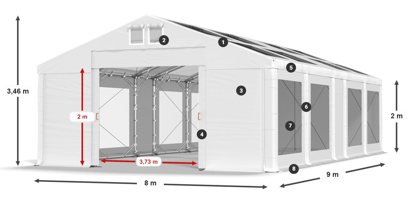 IMST 580 PVC légende 2m