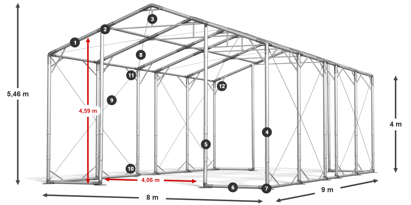 POLAR légende 2.5m-4m