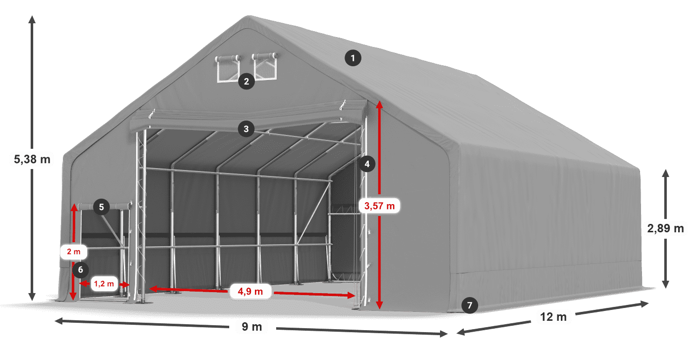 F72 720 PVC légende